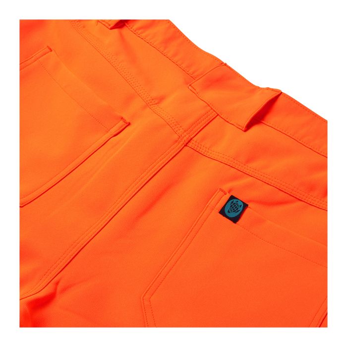 Essentials Hi Vis Eco Coolair 4-Way Stretch Orange Trousers