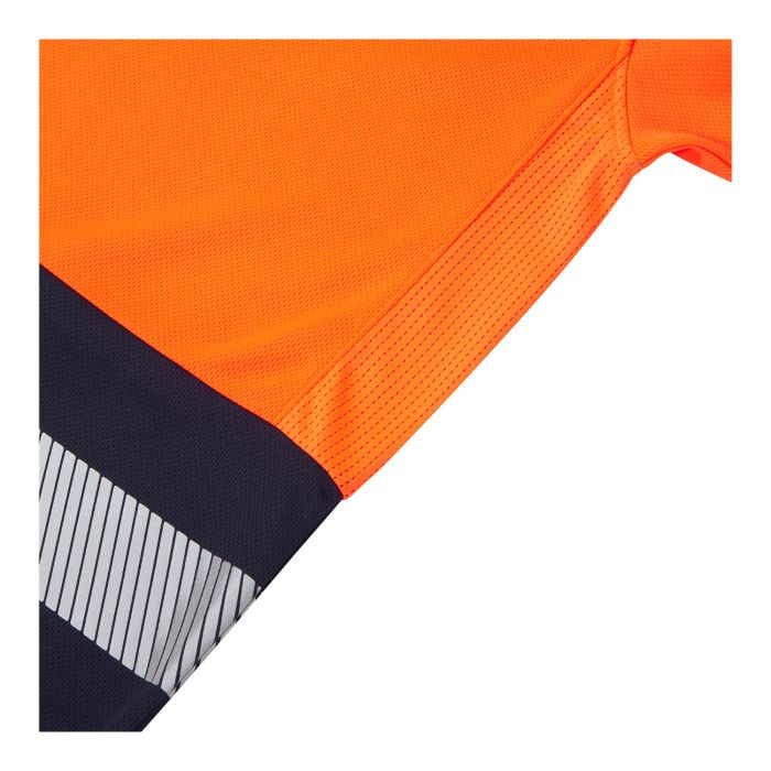 Essentials Hi-Vis Eco Coolair Orange Polo Shirt