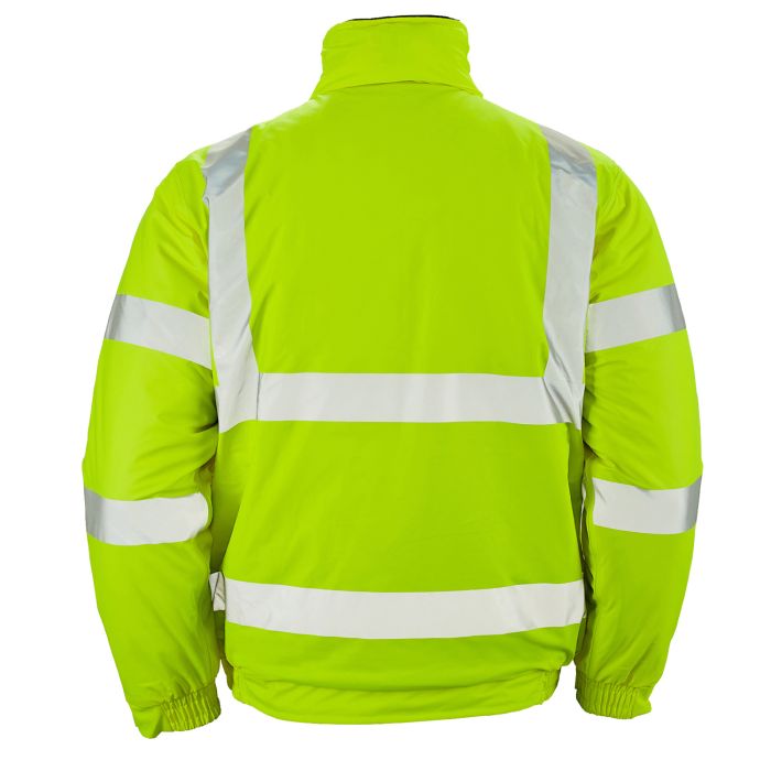 Stormflex® Hi Vis Yellow PU Bomber Jacket