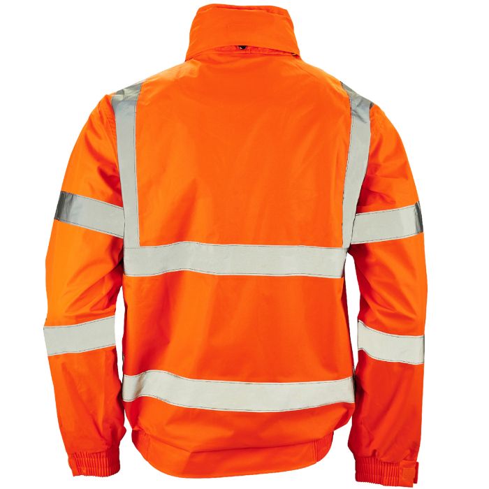 Hi-Vis Vapour Shield 4.4 Orange 2 in 1 Bomber Jacket