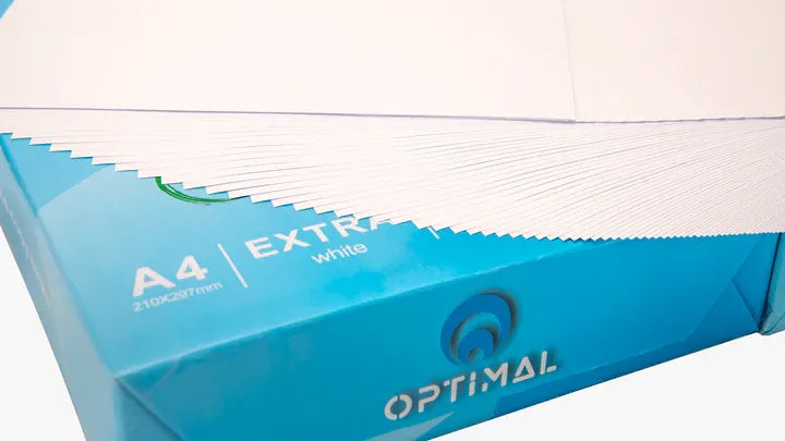 Optimal A4 Copy Printer Paper 80 GSM Smooth White 2500 Sheets