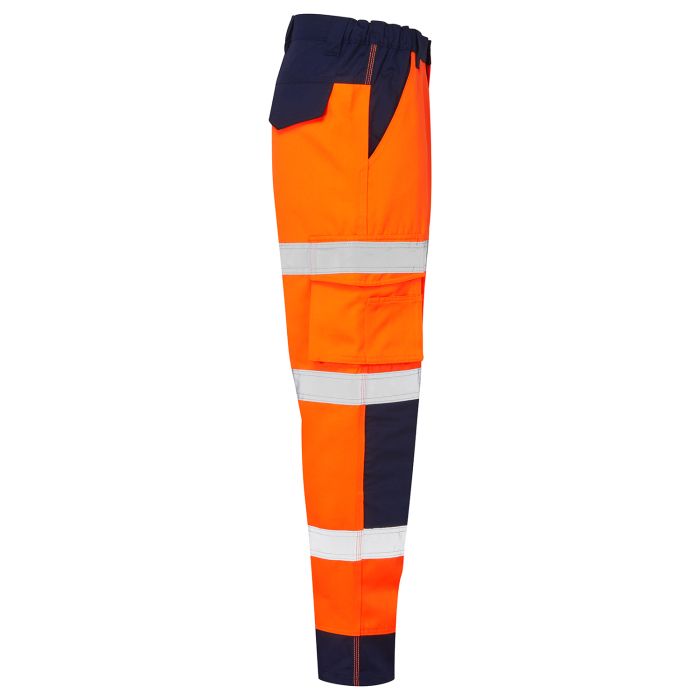 Hi-Vis 2 Tone Orange Combat Trousers